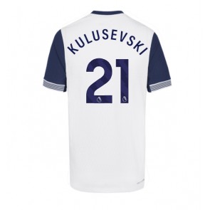 Tottenham Hotspur Dejan Kulusevski #21 Domaci Dres 2024-25 Kratak Rukavima